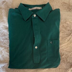 Criquet Teal Button Down Shirt
